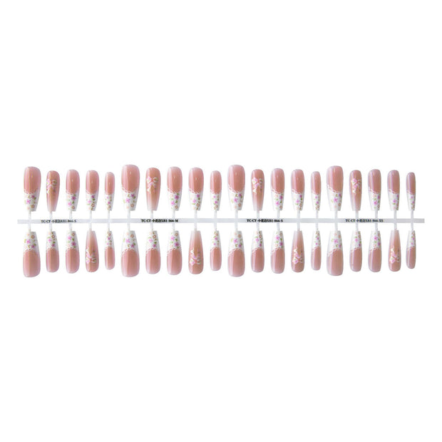 Affordable Luxury Nails - Sweet & Cool Floral Style