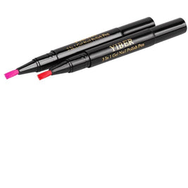 Multicolor Nail Art Pens - 5pc 3-in-1 Polish & Glue Set