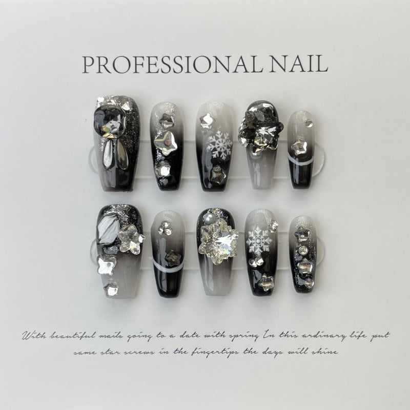Ladies Press-On Nails - Complete Nail Patch Set