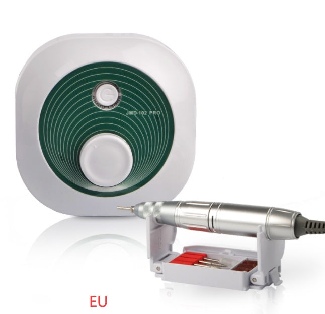 Portable Nail Drill Machine – 4 Grinding Heads, Lightweight & Hidden Bracket Box