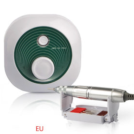 Portable Nail Drill Machine – 4 Grinding Heads, Lightweight & Hidden Bracket Box