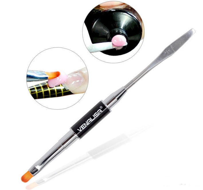 Professional Nail Gel Polish Kit - 100 Tips + Builder Gel Included