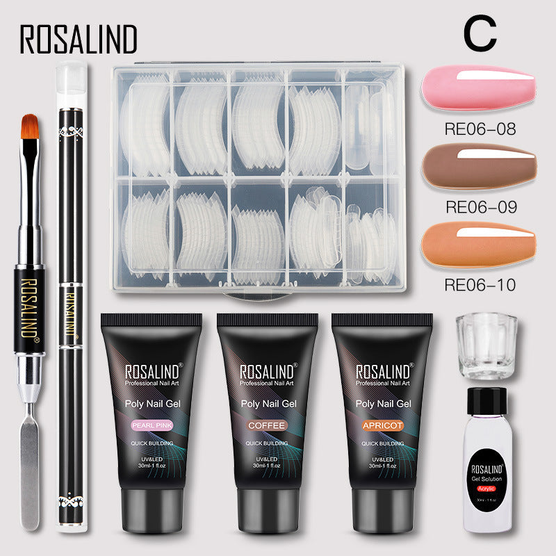 Solid Nail Extension Kit - Includes Phototherapy Pen & 120 Scale Nails