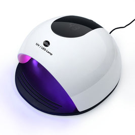 Dual Light Nail Dryer 80W – 4 Intelligent Timer Settings for Home & Salon Use