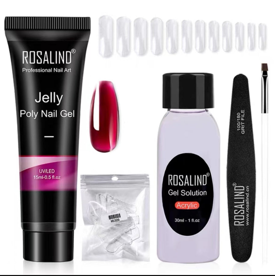 Extension Gel Polish Kit - Salon-Quality Nails at Home