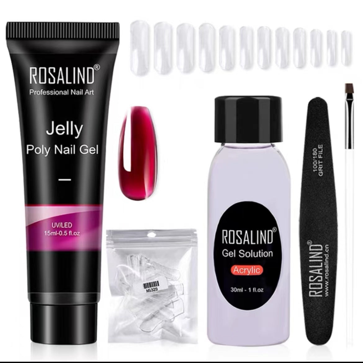 Extension Gel Polish Kit - Salon-Quality Nails at Home