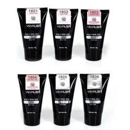 Professional Nail Gel Polish Kit - 100 Tips + Builder Gel Included