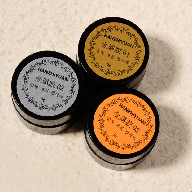 Phototherapy Metal Nail Polish Glue