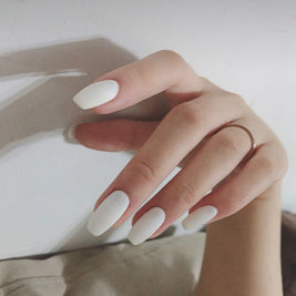 Acrylic Fiber Nail Art Patches - 24pc Wearable Nail Set