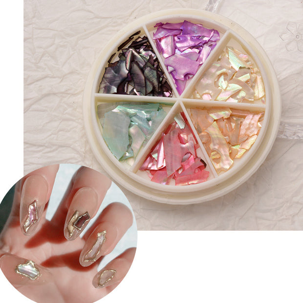 Complete Nail Decor Set - 16 Varieties of Pearls, Shells & Metal Accents