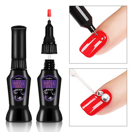Manicure Jewelry Adhesive - Premium Diamond Glue for Nail Decorations