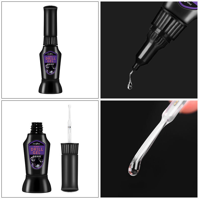 Manicure Jewelry Adhesive - Premium Diamond Glue for Nail Decorations