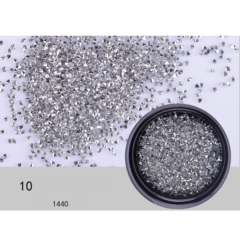 Professional Nail Rhinestones - Comfort-Fit Micro Diamonds
