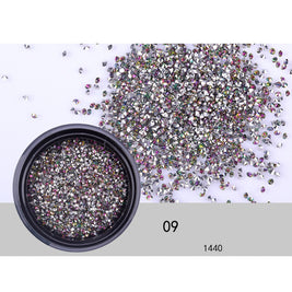 Professional Nail Rhinestones - Comfort-Fit Micro Diamonds