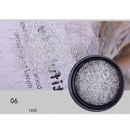 Professional Nail Rhinestones - Comfort-Fit Micro Diamonds