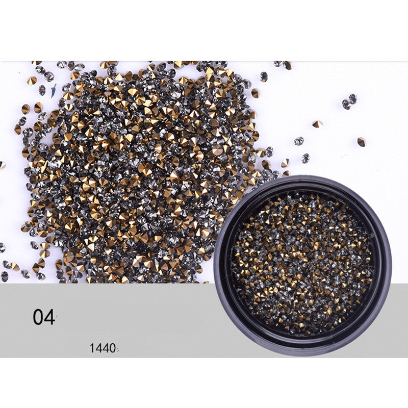 Professional Nail Rhinestones - Comfort-Fit Micro Diamonds