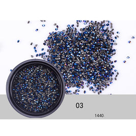 Professional Nail Rhinestones - Comfort-Fit Micro Diamonds
