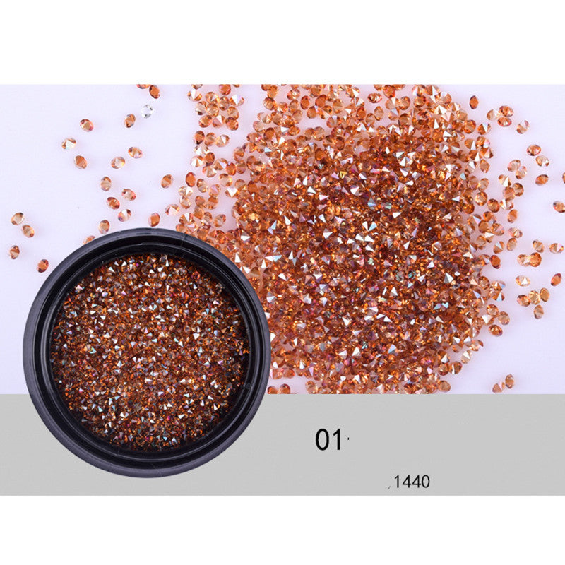 Professional Nail Rhinestones - Comfort-Fit Micro Diamonds