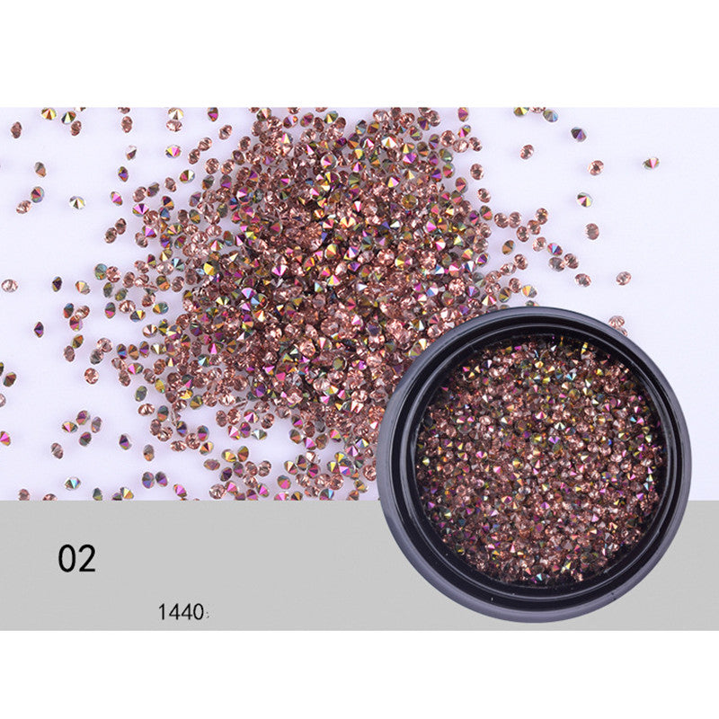 Professional Nail Rhinestones - Comfort-Fit Micro Diamonds
