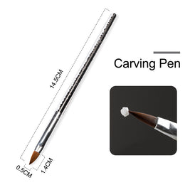Professional Acrylic Nail Kit - Complete Extension & Carving Set