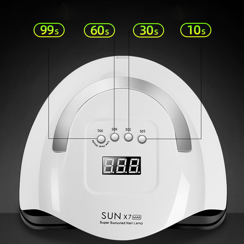 Professional 180W Nail Dryer – Fast-Curing Phototherapy Machine for Salon & Home