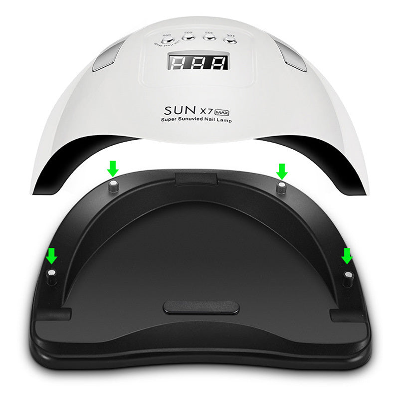 Professional 180W Nail Dryer – Fast-Curing Phototherapy Machine for Salon & Home
