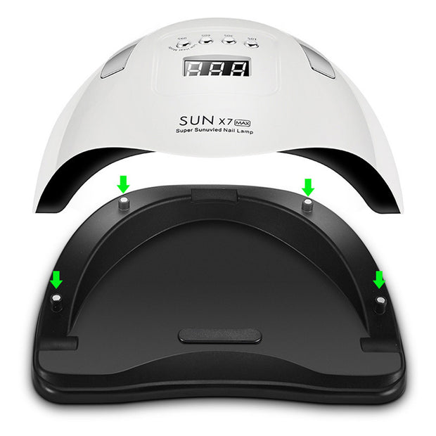 Professional 180W Nail Dryer – Fast-Curing Phototherapy Machine for Salon & Home