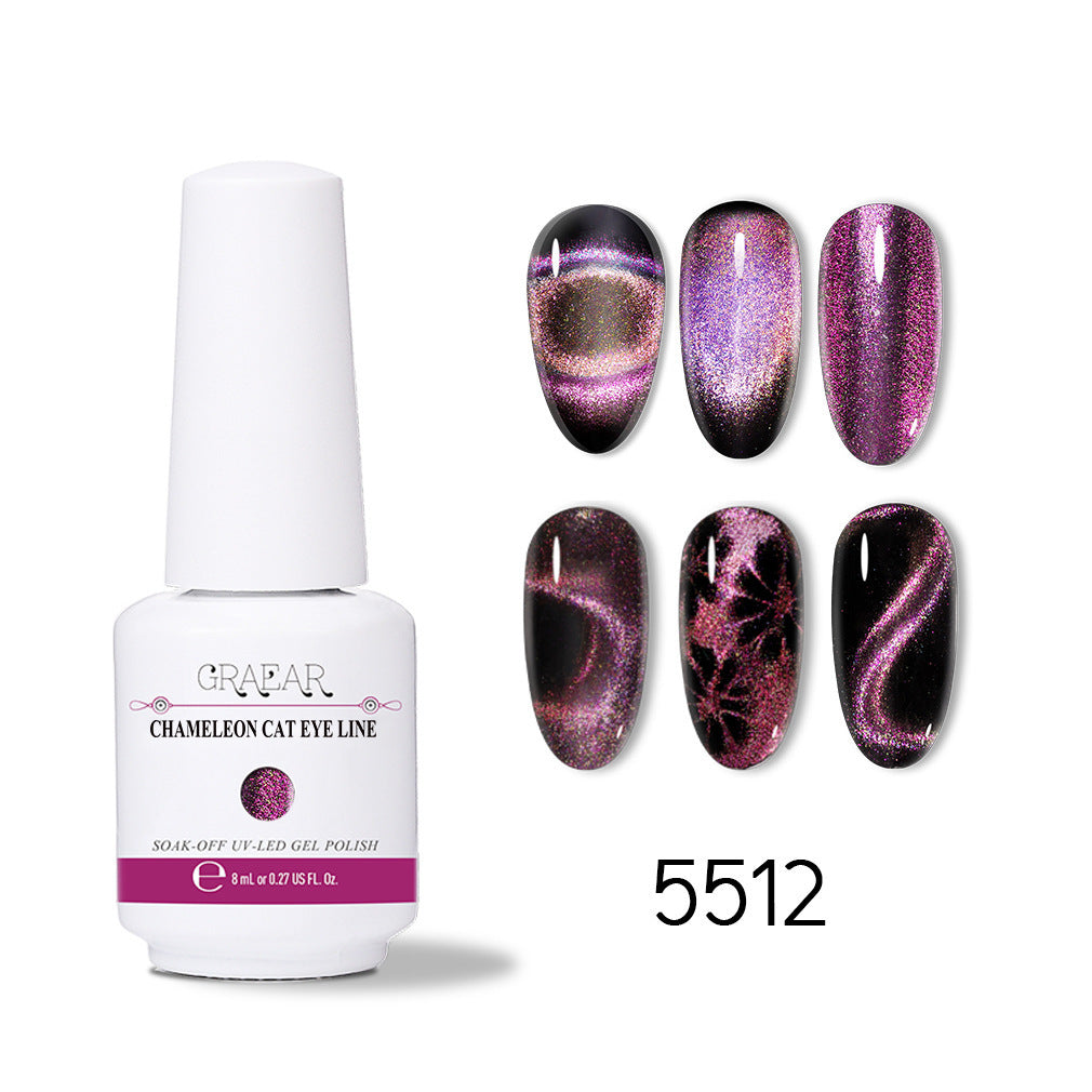 5D Chameleon Cat Eye Gel