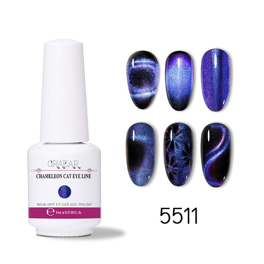 5D Chameleon Cat Eye Gel
