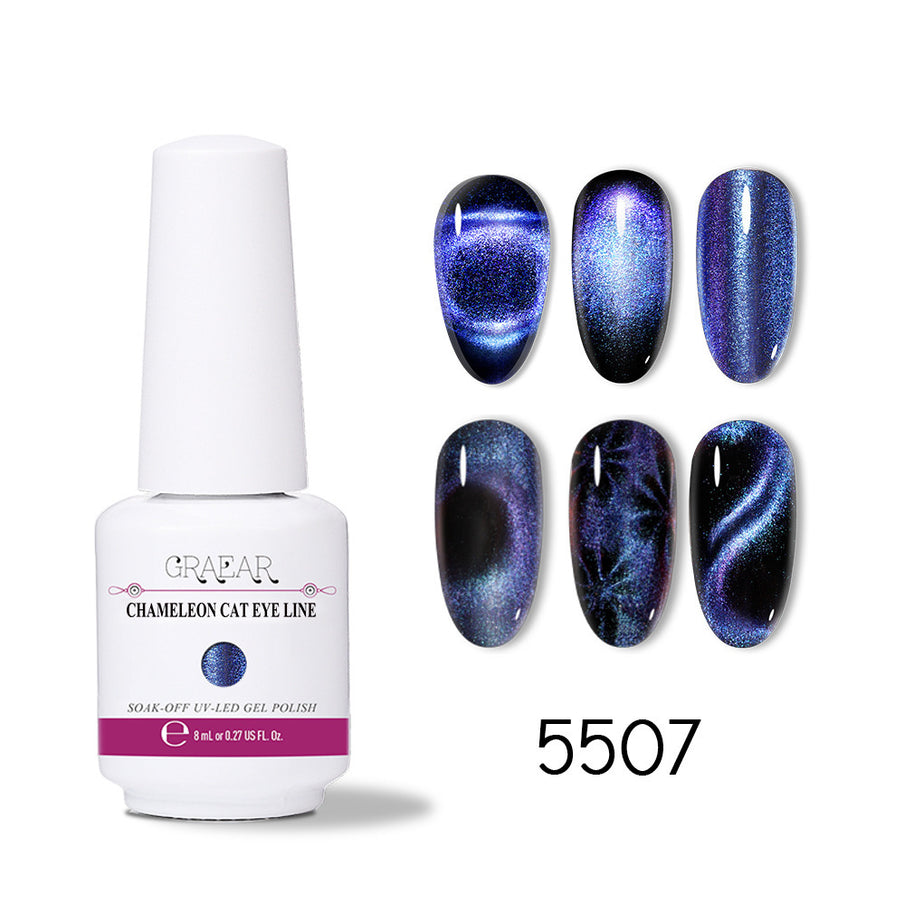 5D Chameleon Cat Eye Gel