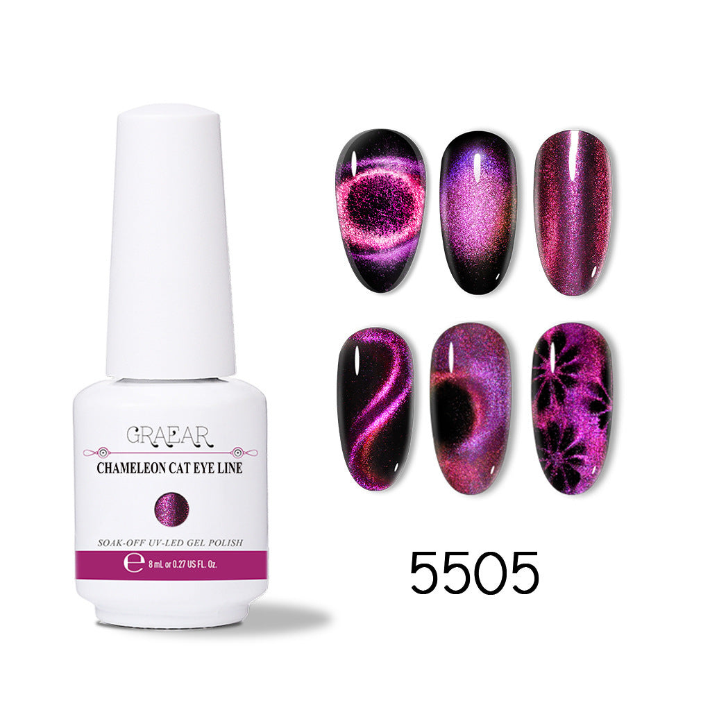 5D Chameleon Cat Eye Gel