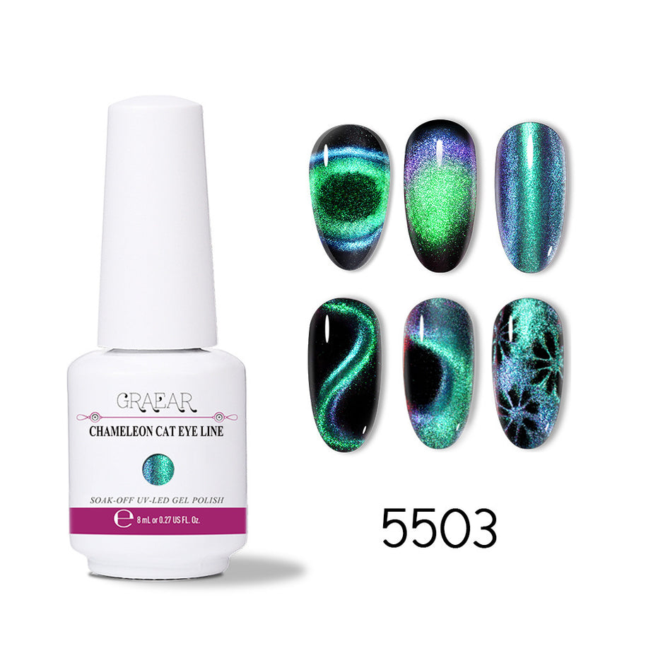 5D Chameleon Cat Eye Gel