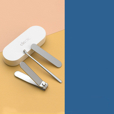 3-Piece Stainless Steel Nail Clipper Set – High-Quality & Portable Multi-Purpose Nail Tool