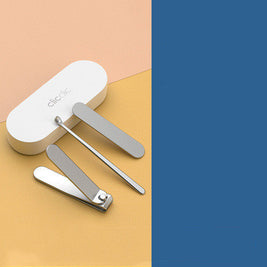 3-Piece Stainless Steel Nail Clipper Set – High-Quality & Portable Multi-Purpose Nail Tool