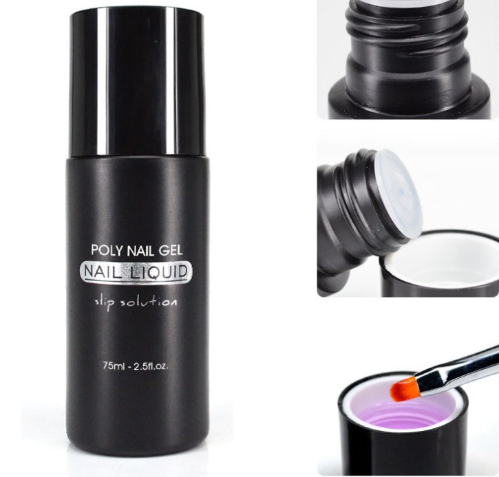 Professional Nail Gel Polish Kit - 100 Tips + Builder Gel Included