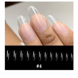 Transparent Fake Nails - Full Cover Acrylic Tips