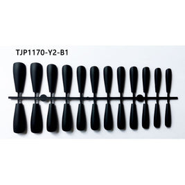 Matte Ballet Nails - 24pc Long European Style Set