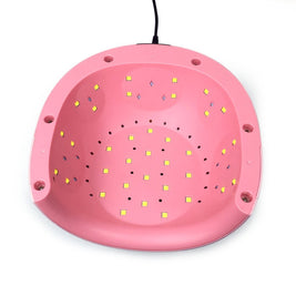 Dual Light Nail Dryer 80W – 4 Intelligent Timer Settings for Home & Salon Use