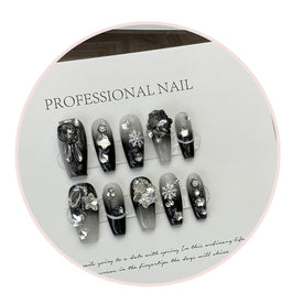 Ladies Press-On Nails - Complete Nail Patch Set