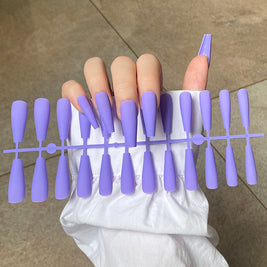 Matte Ballet Nails - 24pc Long European Style Set