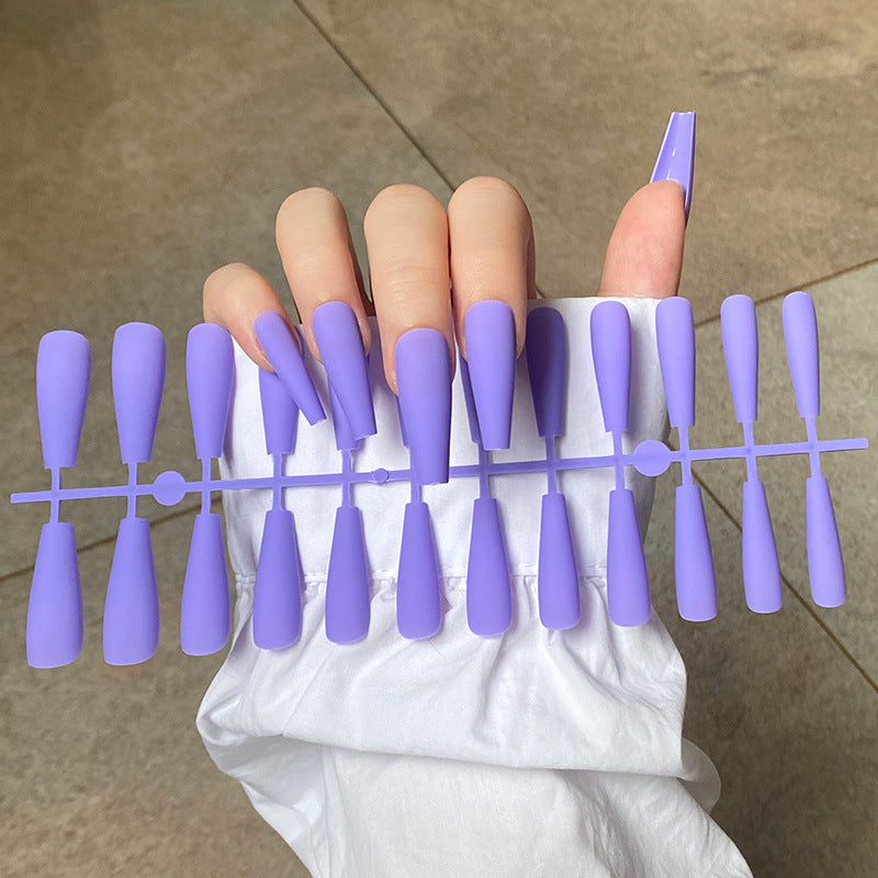 Matte Ballet Nails - 24pc Long European Style Set