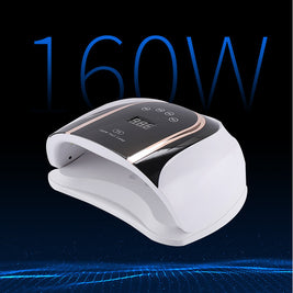 Professional 160W UV/LED Nail Lamp with Digital Timer – 54 Dual Light Beads