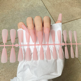 Matte Ballet Nails - 24pc Long European Style Set