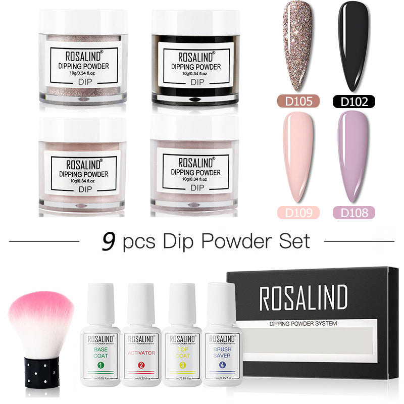 Professional Nail Beauty Set - Salon-Quality Dip System