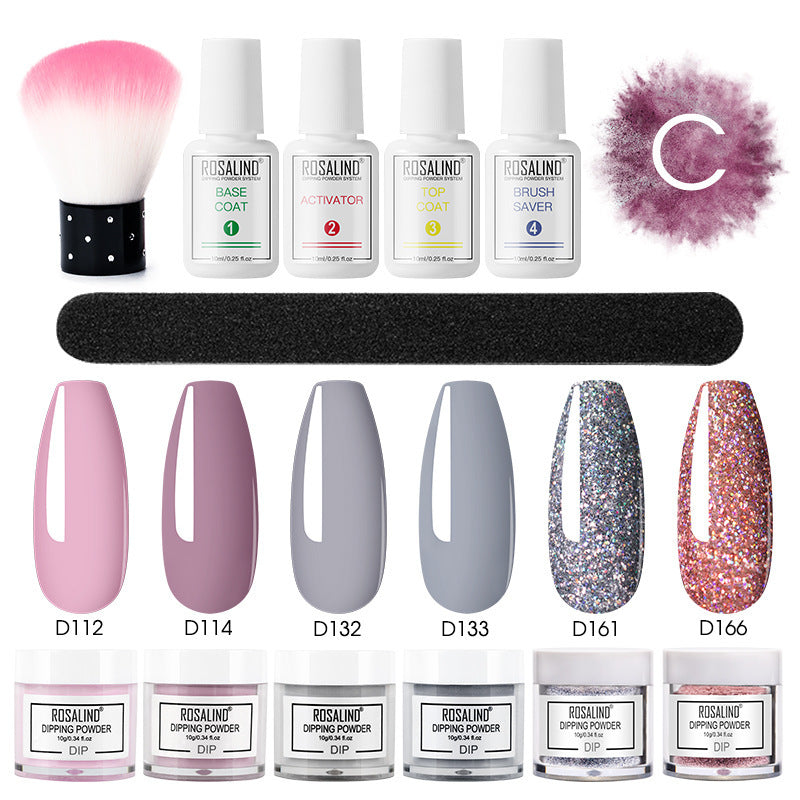 Professional Nail Beauty Set - Salon-Quality Dip System
