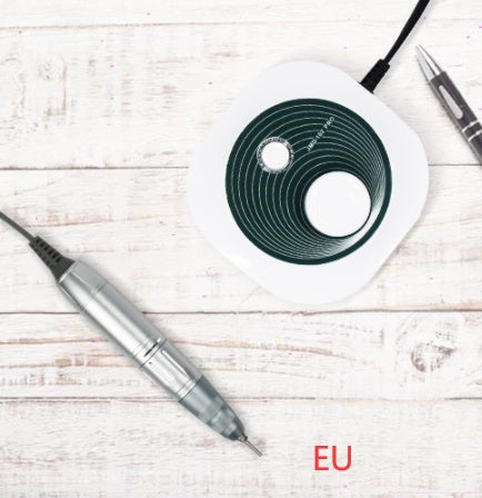 Portable Nail Drill Machine – 4 Grinding Heads, Lightweight & Hidden Bracket Box