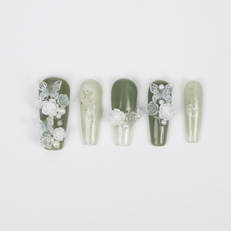 3D Flower Nail Tips - Affordable Luxury Wear Armor
