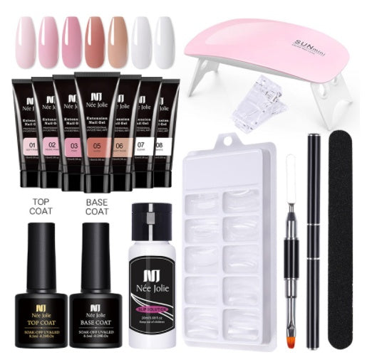 Quick Extension Nail Adhesive - LED/UV Lamp Compatible