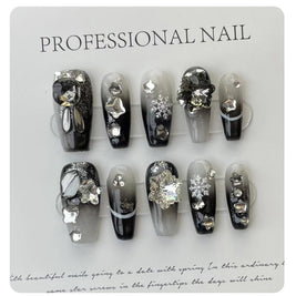 Ladies Press-On Nails - Complete Nail Patch Set