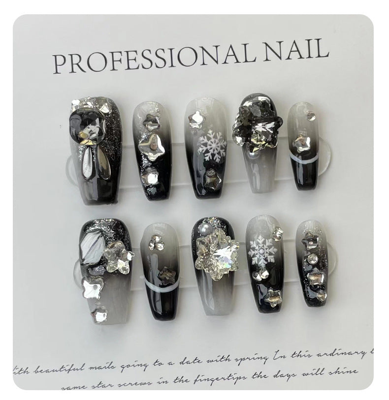 Ladies Press-On Nails - Complete Nail Patch Set